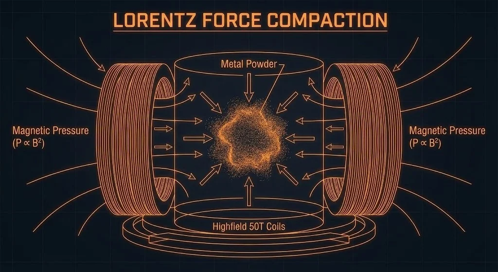 Lorentz Force Compaction
